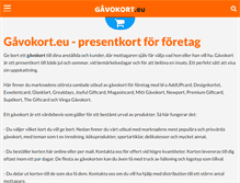 Tablet Screenshot of gavokort.eu